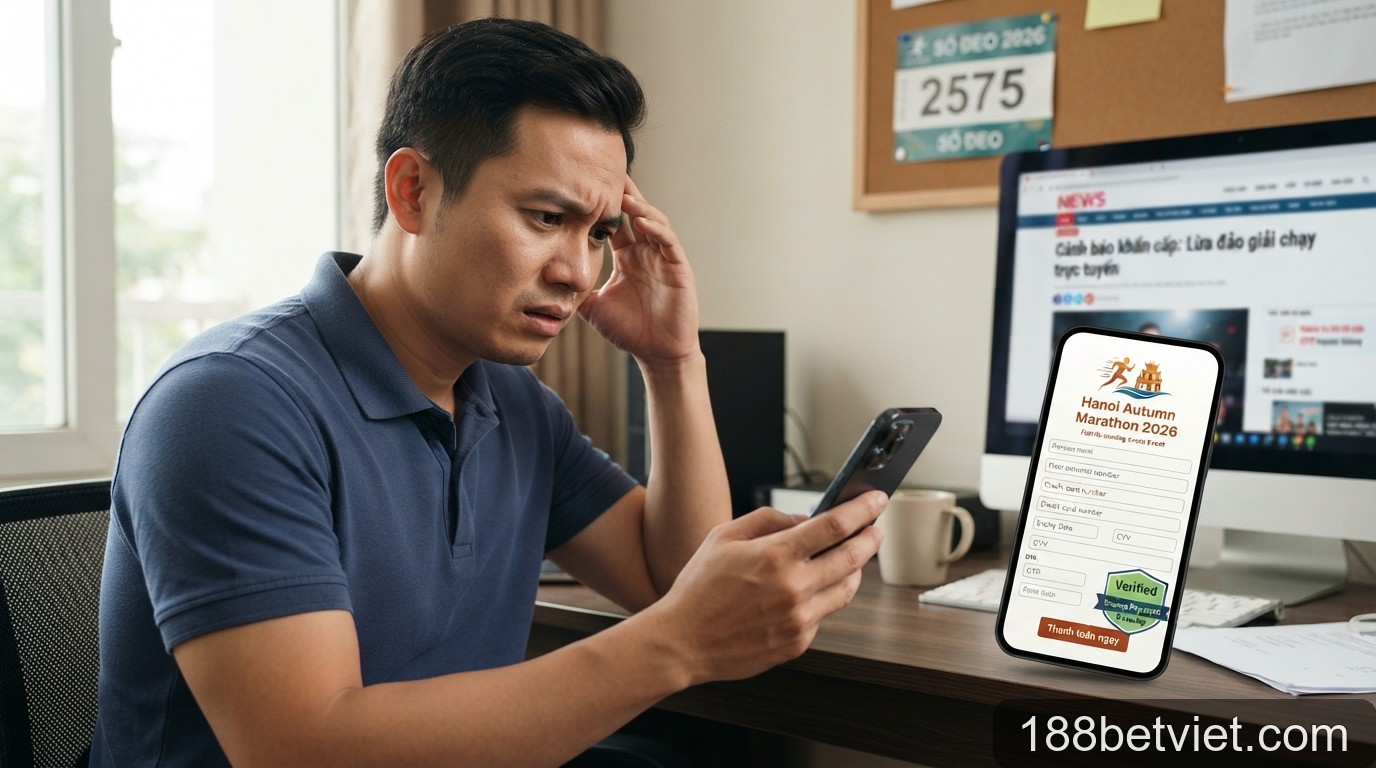 Cảnh báo: Thủ đoạn lừa đảo 'đăng ký giải chạy' để chiếm đoạt tài khoản ngân hàng tháng 9/2026